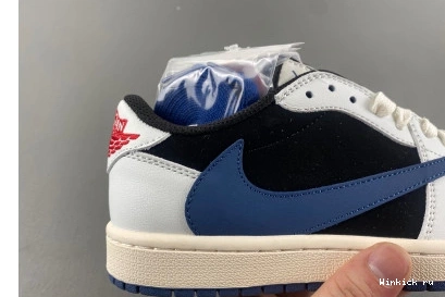 1 Jordan Low x Scott Air Travis 1012